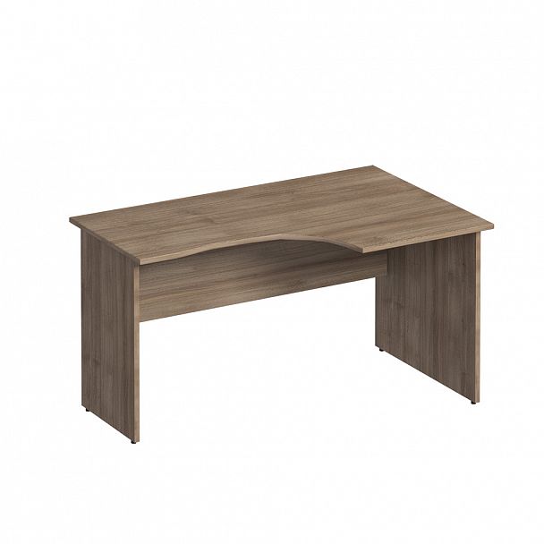 Стол эргономичный правый "Комфорт" К 122 дуб шамони темный - Вид 1
