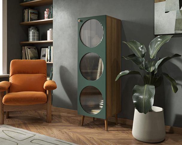 Шкаф одностворчатый ROSA арт. R01 - Вид 3