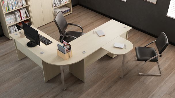 Тумба подкатная 3 ящика Trend 42x47x62 дуб феррара - Вид 11