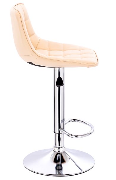 Стул барный Everprof Cooper Экокожа Кремовый - Вид 3