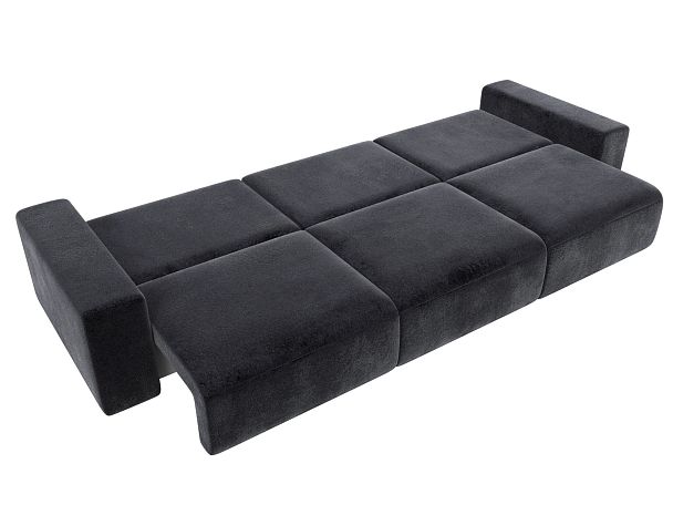 Диван прямой Лига-036 НПБ Классик Лонг Велюр серый - Вид 10
