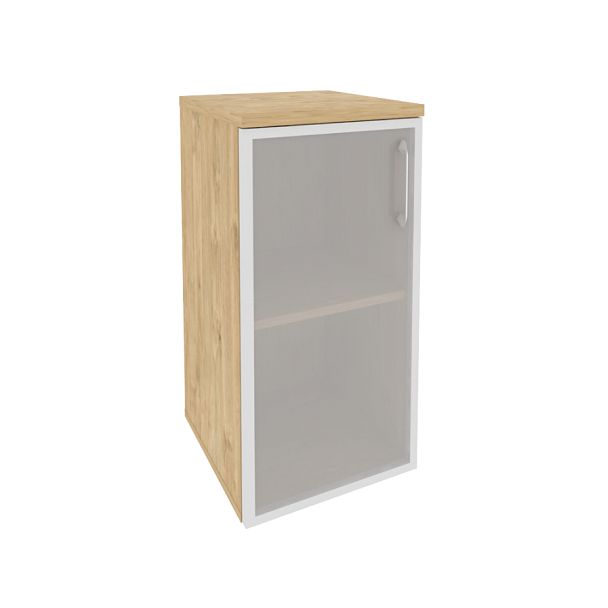 Onix Шкаф низкий узкий левый O.SU-3.2 R (L) Тиквуд светлый 400*420*823 - Вид 1