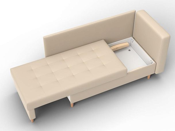 Кушетка Лига-098 Экокожа бежевый - Вид 7