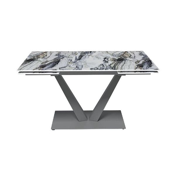 Стол раскладной Malibu (140+40+40), керамика глянцевая Cold Jade - Вид 2