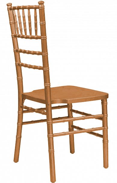 Стул Кьявари Серовато-Оранжевый, деревянный - Вид 3