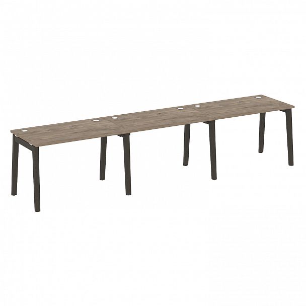 Рабочая станция "Onix wood" OW.RS-3.2.7 тиквуд темный/дуб темный - Вид 1