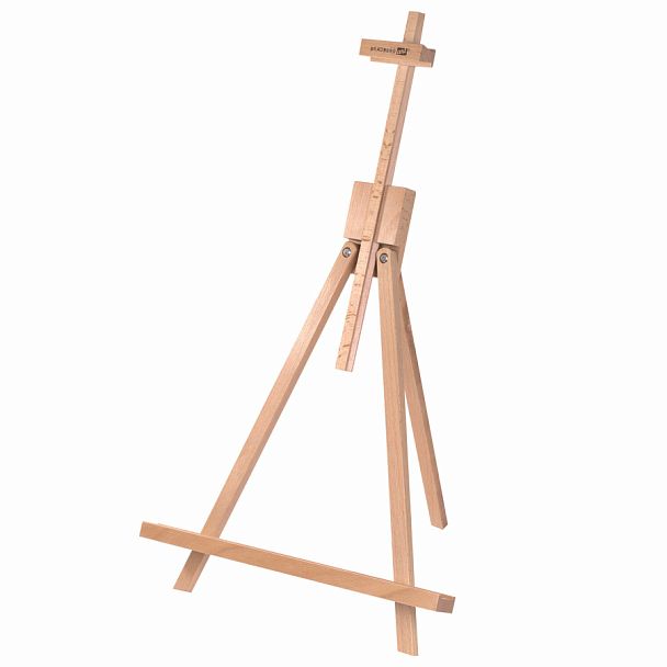 Мольберт настольный из бука 40х32х76 см, высота холста до 68 см, лакированный, BRAUBERG ART CLASSIC, 192257 - Вид 1
