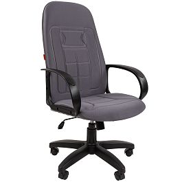 Кресло CHAIRMAN 727, ткань, серый - Фото предпросмотра