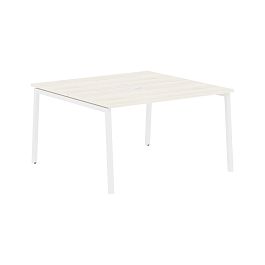 Стол 2-х местный ELWST 1313 Ясень Траун/Белый 1360х1346х750 EDIS - Фото предпросмотра