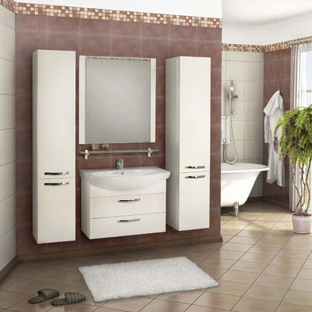 Тумба с раковиной "Ария 80М" - Вид 2