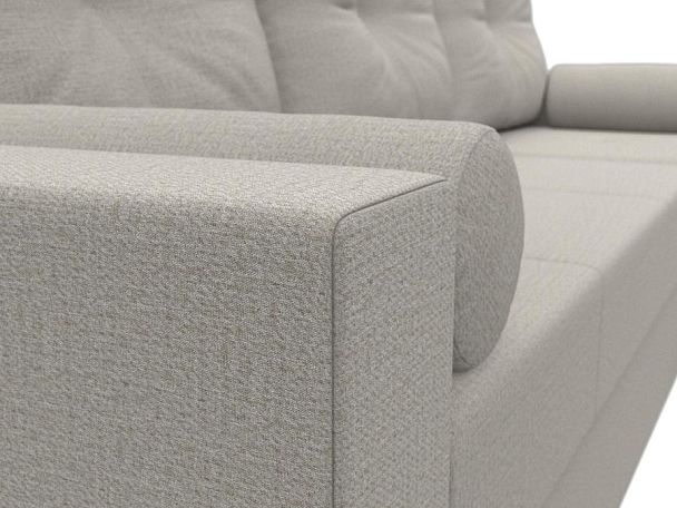 Диван угловой Верона Лайт правый угол Рогожка бежевый - Вид 4