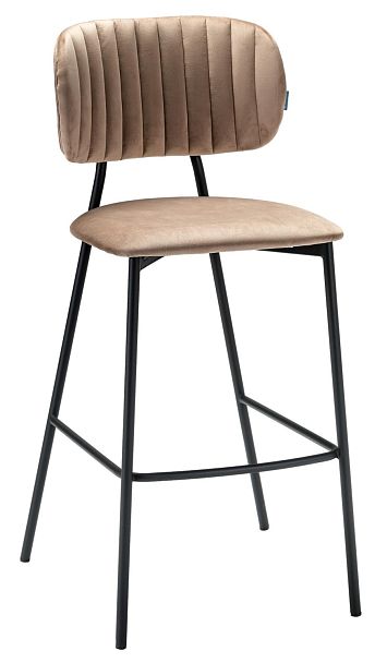 Стул барный Fendi бежевый - Вид 1