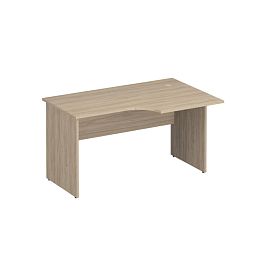 Стол эргономичный компактный правый Формула ФР 117 вяз светлый - Фото предпросмотра