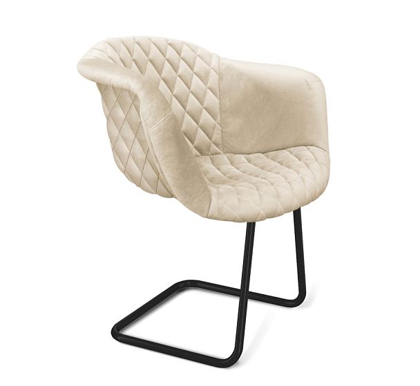 Стул Sheffilton SHT-ST31-C4/S45-1 кремовый/черный муар - Вид 1