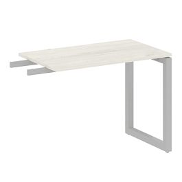 Metal System Quattro Приставной элемент на О-образном м/к 50БО.ПР-3 Дуб наварра/Серый металл 1000*600*750 - Фото предпросмотра