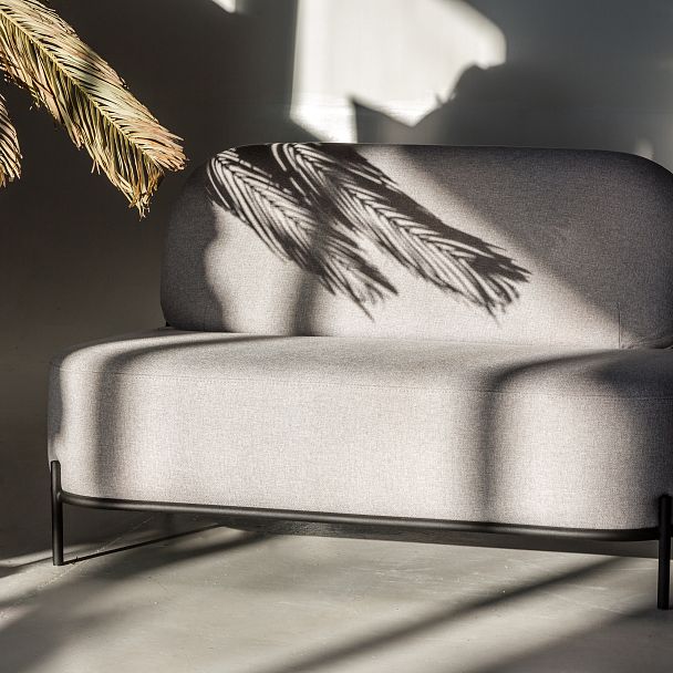 Диван Gawaii 2-мест. Светло-серый - Вид 7