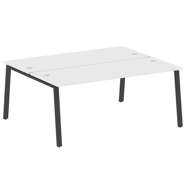 Metal System Р. ст. на А-образном м/к БА.РАС-СП-2.5 Белый/Антрацит металл 1800*1475*750 - Вид 1