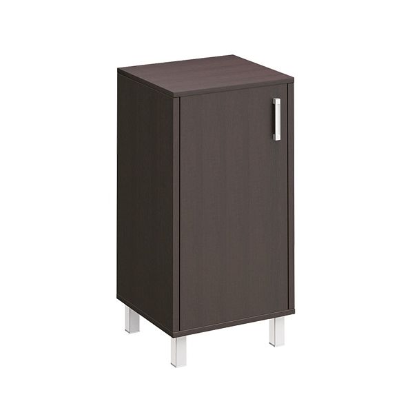 Шкаф левый низкий дверь ДСП без замка "Борн" В 411-811 дуб шамони - Вид 3