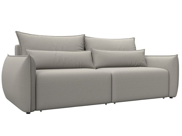 Диван прямой Лига-051 НПБ Рогожка бежевый - Вид 1