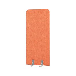 Перегородка акустическая прямая Everprof EVO Acoustic на опорах 800х28х1800 Ткань Romeo 08 - Фото предпросмотра