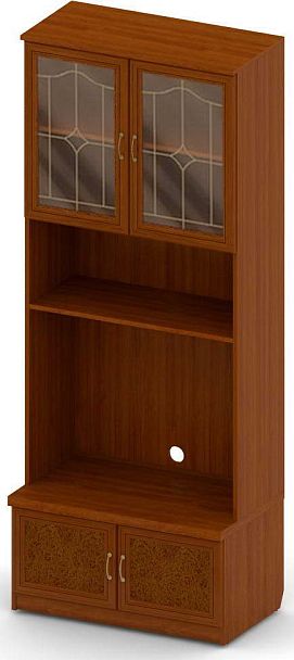 Шкаф "Версаль"  ПК-ВР-ШКП229Х90В/1/35-В1-198 орех орвието - Вид 1