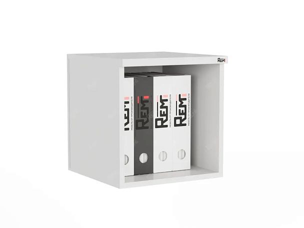 ЛАЙТ / LIGHT RLG045-35x35 Антресоль узкая 35x35x36,2 Белый - Вид 4