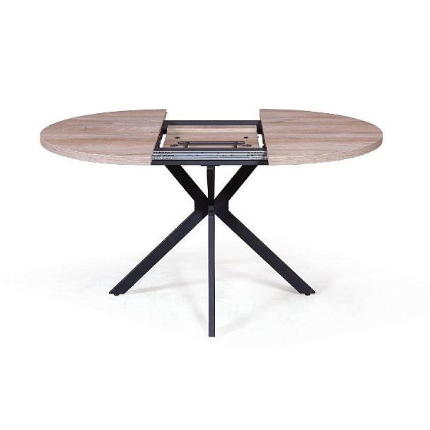 Стол круглый Vegas раздвижной (100+40) дуб эндгрейн - Вид 5