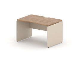 RAC002-12x8 ACCORD Стол симметричный, без заглушек 1200х800х735 Акация Шеффилд/Кашемир - Фото предпросмотра