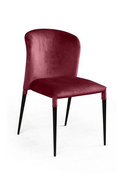 Стул Albert (Альберт), бархат винно-красный 16 new - Вид 1