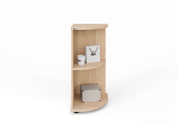 ЛАЙТ / LIGHT RLG028-35x35 Угловой стеллаж 35x35x77 Дуб Сонома - Вид 3