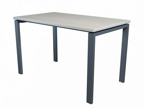 Стол NT 120x70 белое дерево/антрацит - Вид 1