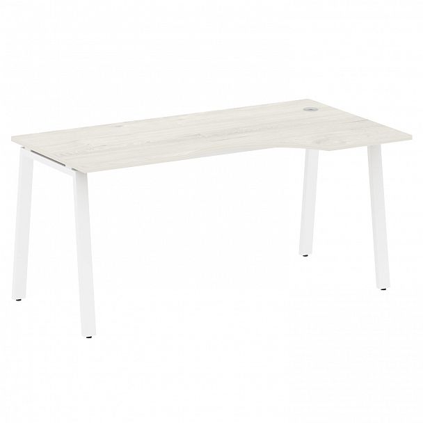 Стол "Metal System" БА.СА-1 дуб наварра/белый - Вид 1