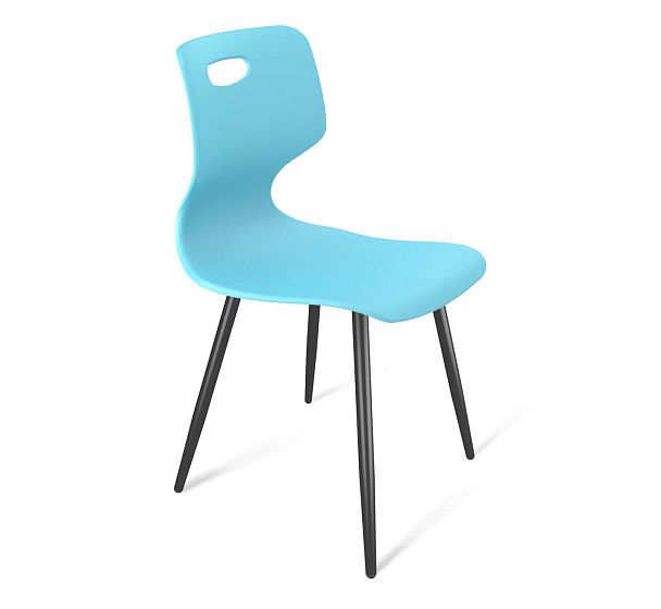 Стул SHT-ST58/S95-1 a5-7 голубой/черный муар - Вид 2