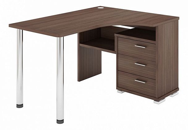 Стол письменный Домино СР-132С Шамони правый - Вид 1