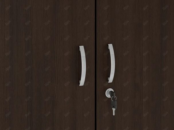 UNITY РШ-10 ВЕНГЕ Закрытый шкаф Прямой 800x550x1966 - Вид 2