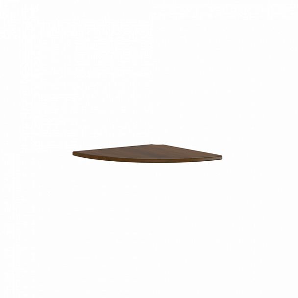 Сектор 90° Davos 108x108x4,5 дуб шоколад - Вид 1