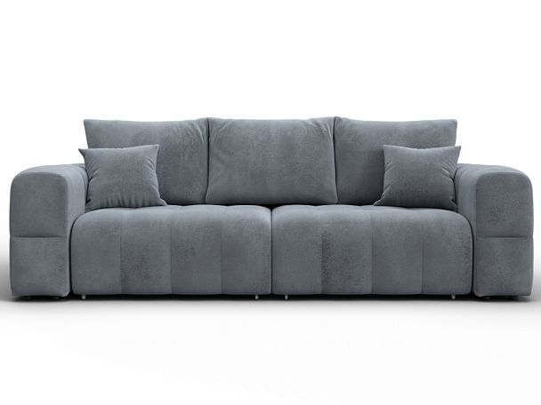 Диван прямой Лига-110 НПБ Велюр серый - Вид 2