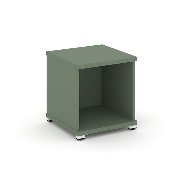 Concept Стеллаж 1 узкая секция, 1 ниша CN.STU-110 Кобо/Металл Белый 420*420*450 - Вид 1