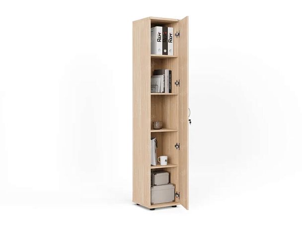 ЛАЙТ / LIGHT RLG036-35x35 Узкий шкаф 35x35x183 Дуб Сонома - Вид 5