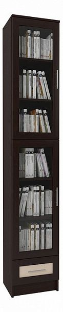 Шкаф книжный Мебелайн-25 - Вид 1