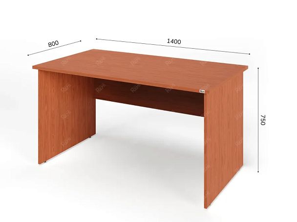 ЛАЙТ / LIGHT RLG003-14x8 Прямоугольный стол 140x80x75 Орех Итальянский - Вид 2