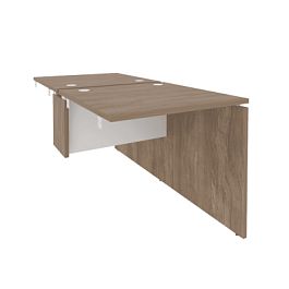 Onix Стол-приставка двойной к опорным элементам O.D.SPR-0.8 Дуб аризона/Белый бриллиант 780*1635*750 - Фото предпросмотра