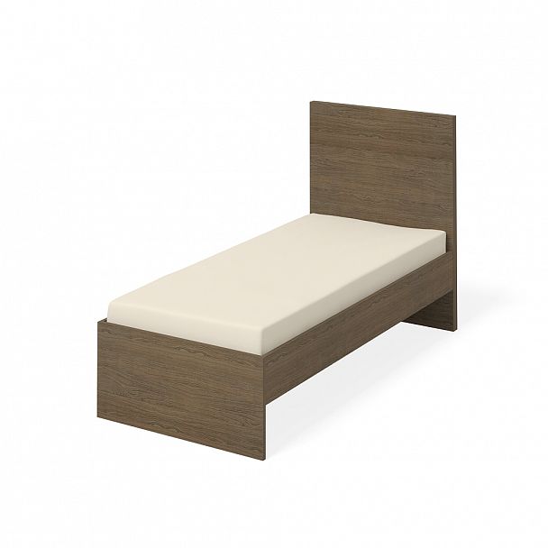 Кровать ПК-АГТ-КВ94Х207И/БМ-В1-299 дуб шамони - Вид 1