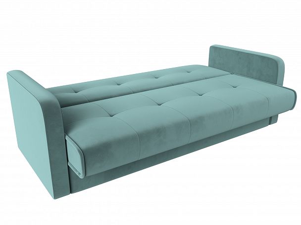 Диван книжка Надежда (полностью велюр бирюзовый) - Вид 6