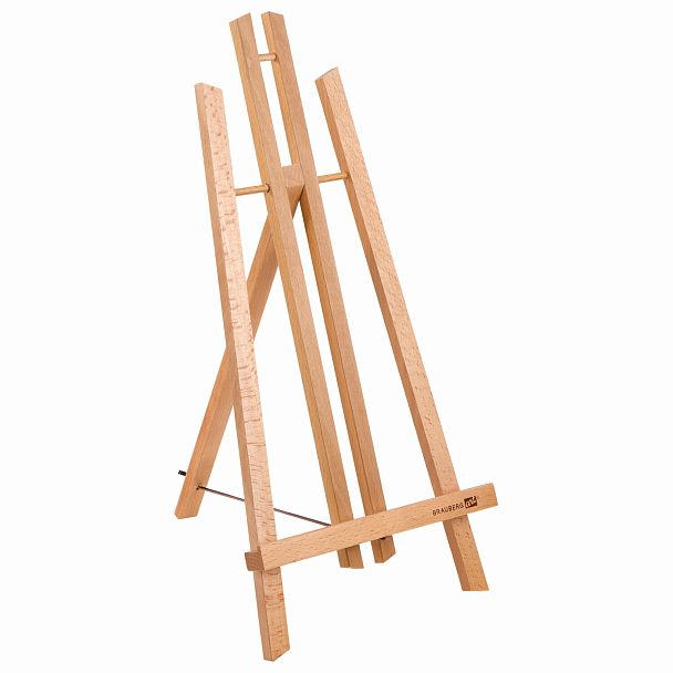 Мольберт настольный из бука 24х30х46 см, высота холста до 50 см, лакированный, BRAUBERG ART CLASSIC, 192255 - Вид 4