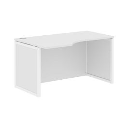 Стол эргономичный XQPCET 149H(L) Белый/Белый 1400х900х750 XTEN-QP - Фото предпросмотра