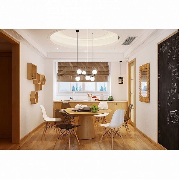 Зеркало настенное Дубовые планки V20083 - Вид 3