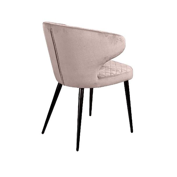 Стул Richard ромб, бархат пепельно-бежевый 25 - Вид 6