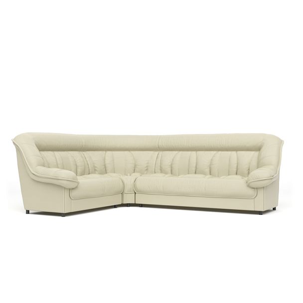 Диван угловой 2У3 Эдельвейс Ed/2y3/cn1112 бежевый - Вид 1