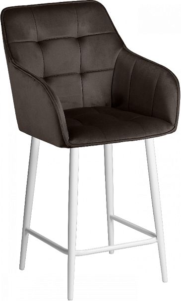 Комплект полубарных поворотных кресел Мони К, Confetti stone/белый, 3 шт. - Вид 4